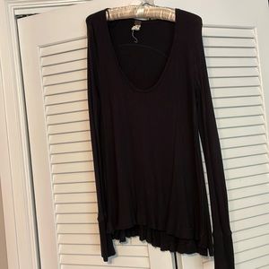 Free People waffle henley